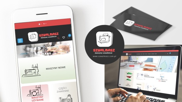realizacja sklepu internetowego z maszynami szwalniczymi